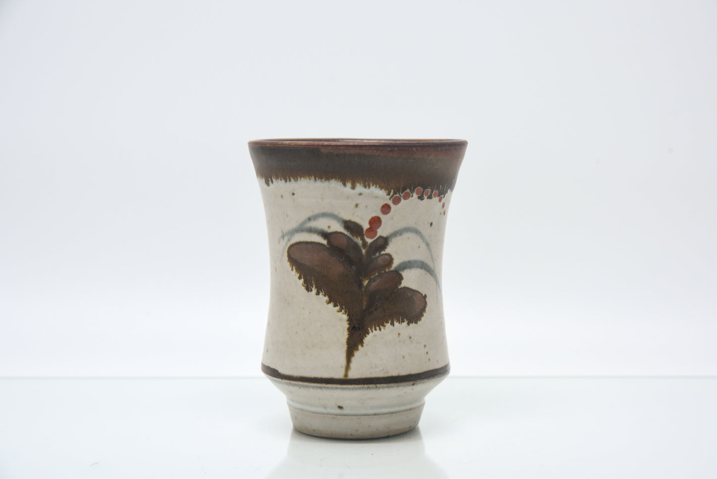 David Leach 'Foxglove' Design Waisted Beaker