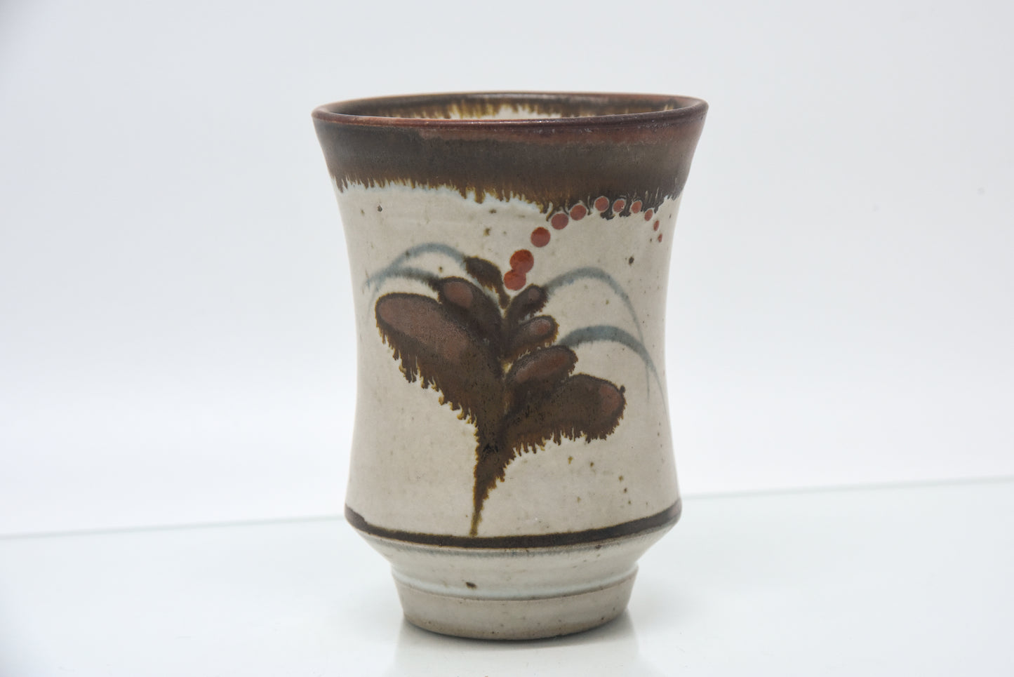 David Leach 'Foxglove' Design Waisted Beaker