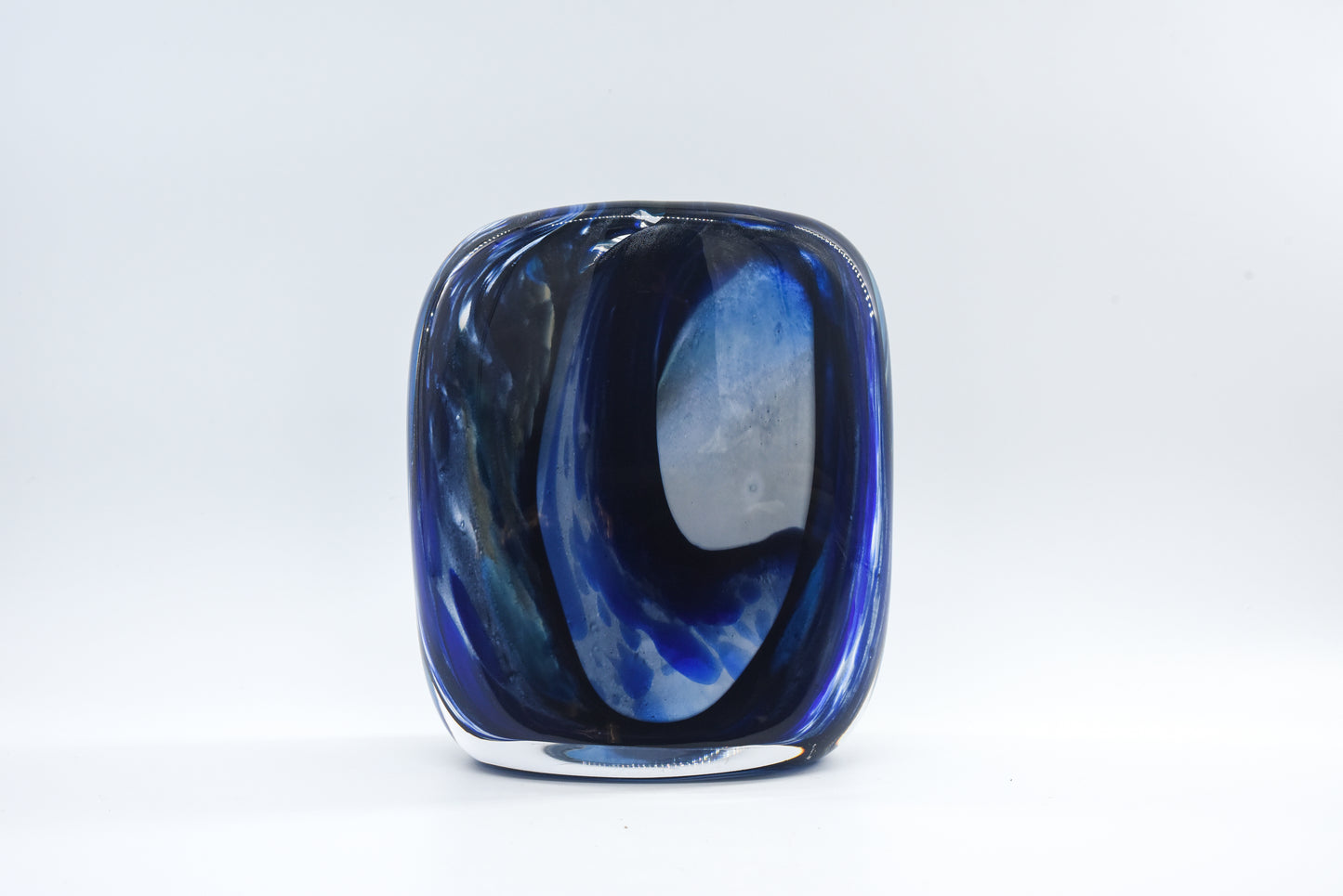 Peter Layton 'Georgia' Stoneform Studio Glass Vase