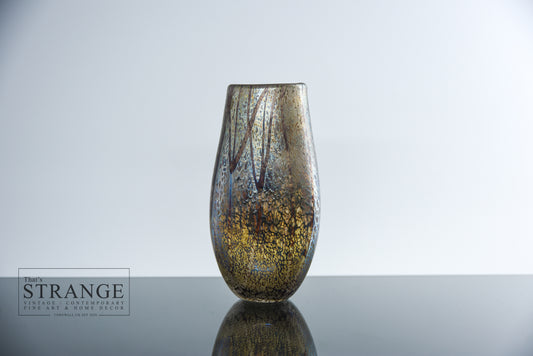 Norman Stuart Clarke ‘Winterwood’ Iridescent Glass Vase