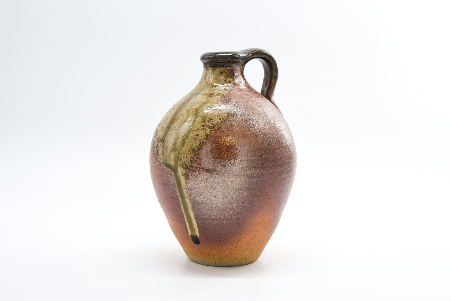 John Leach Ash Glaze Cider Bottle