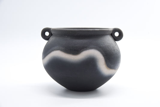 John Leach 'Black Mood' Pot